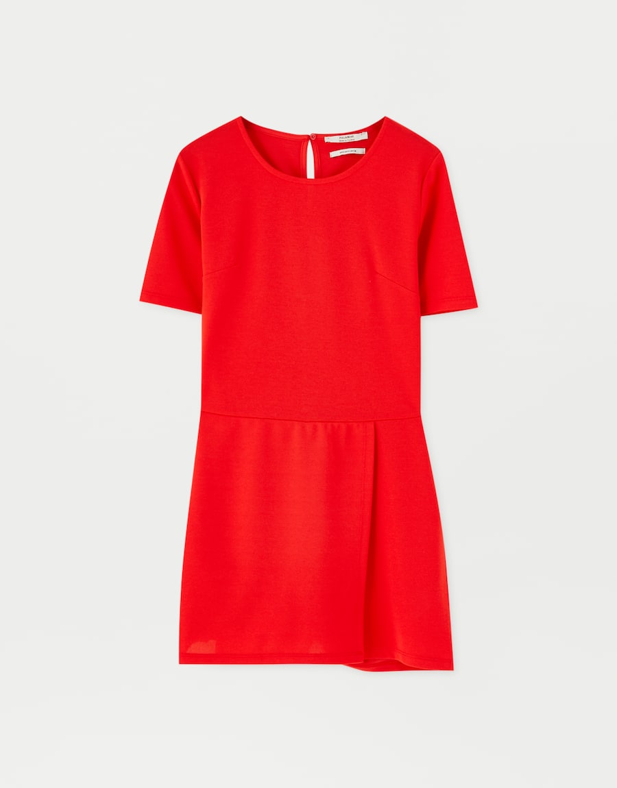 Short sleeve skort dress - cherry-trang
