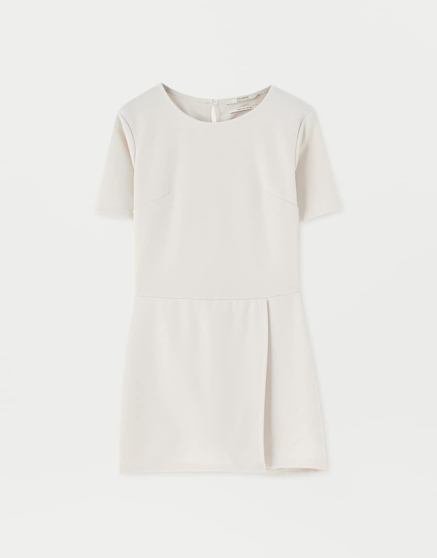 Short sleeve skort dress - cherry-trang