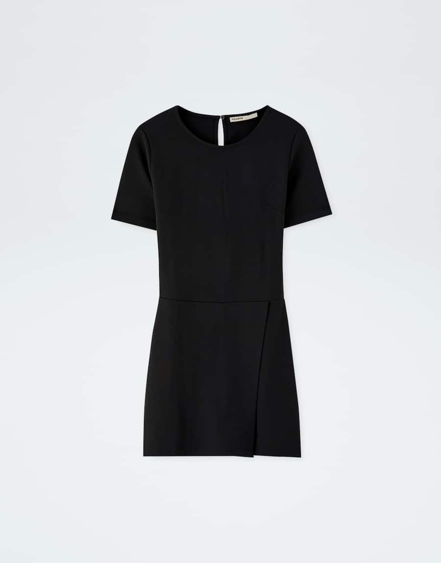 Short sleeve skort dress - cherry-trang