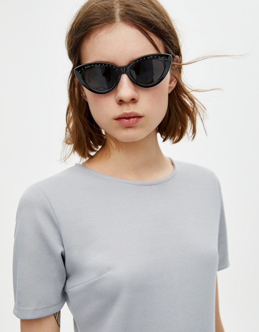 Short sleeve skort dress - cherry-trang