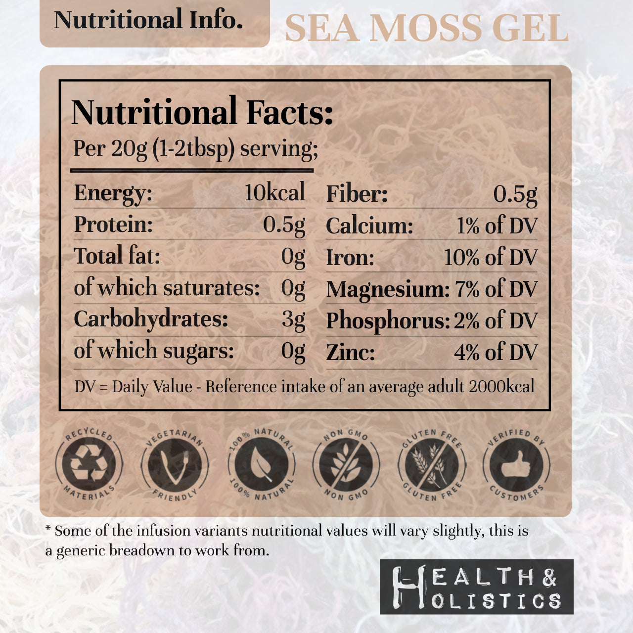 [Moon Test] - Theo Sea Moss Gel - St. Lucia
