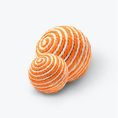 Toy wool balls for cats